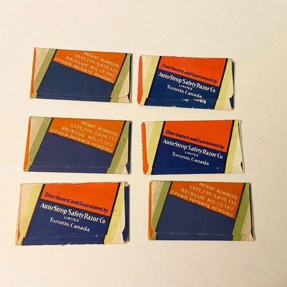 Vintage Probak Safety Razor Blades Lot of 6  Made in USA and Canada - Picture 3 of 9